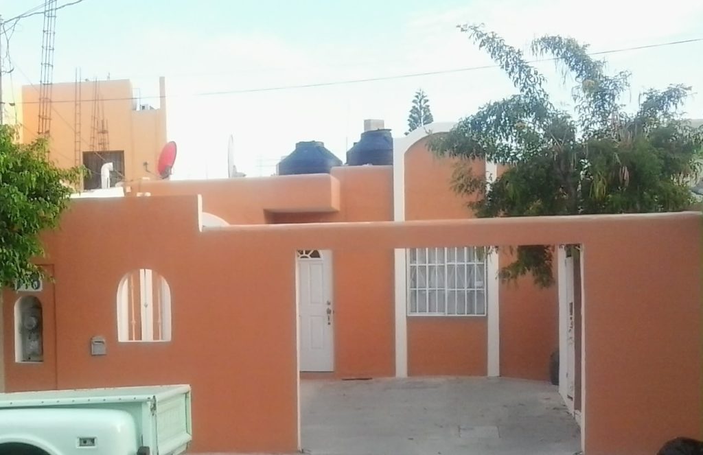 Picture of a house we rented in Cabo San Lucas, which has a low cost of living compared to the U.S.