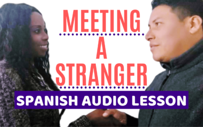 [VIDEO] Spanish for Beginners Interactive Audio Lesson Conversation + Ser vs Estar